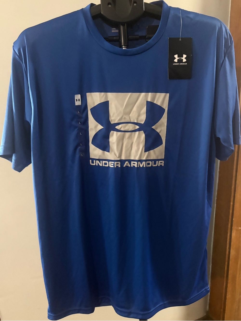 Under Armour Royal Blue Performance Logo Tee